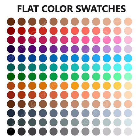 Printable Color Swatches